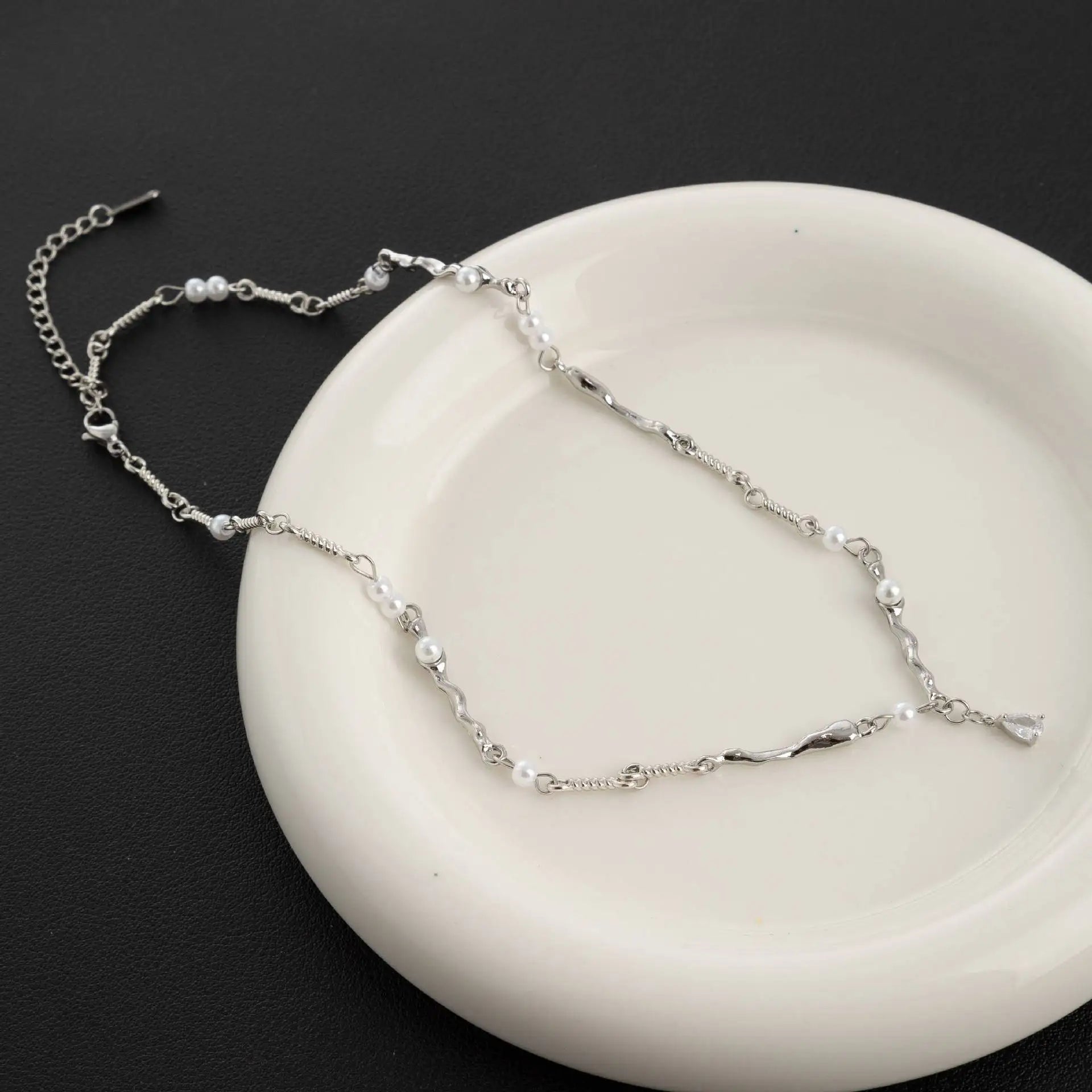 ZAKOL Fashion Iron Unisex Choker Necklace Women Hip-hop Gothic Punk Barbed Wire Little Thorns Chain Choker Jewelry Gifts